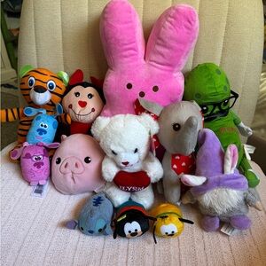 Assorted Plush Toys for Small Pets and kids